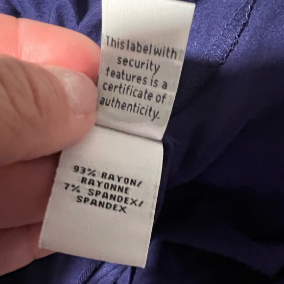 DVf Diane Von Furstenberg Julian Two Wrap Dress Midnight Blue US Size 6 EUC - Picture 14 of 15